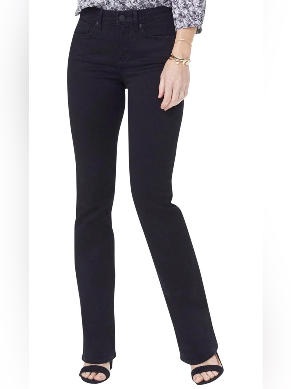 NYDJ Barbara Bootcut Jeans - Dark Blue